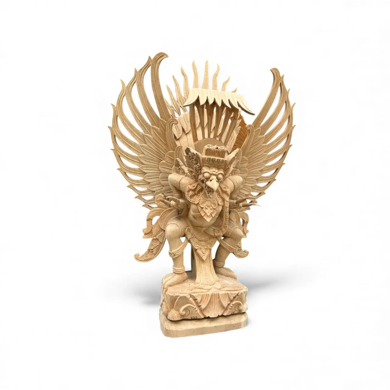 Garuda wood sculpture by Sariana